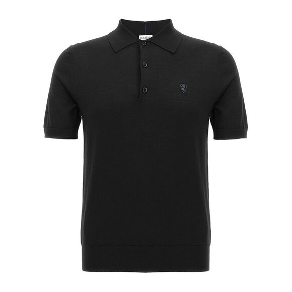 Burberry Men Wool Polo Shirt